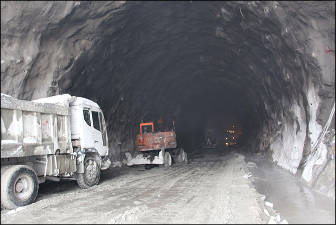 Lowari Tunnel opening