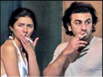 Mahira smoking