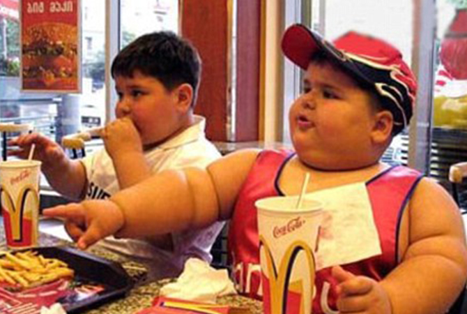 Obese kids