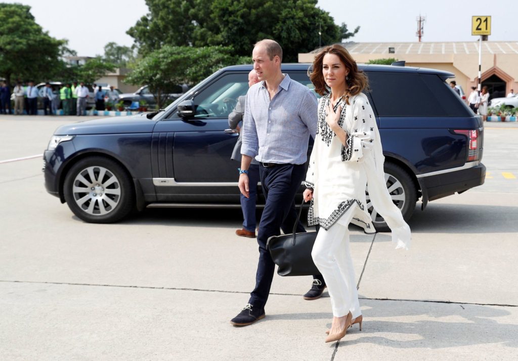 royal couple arrives in Islamabad