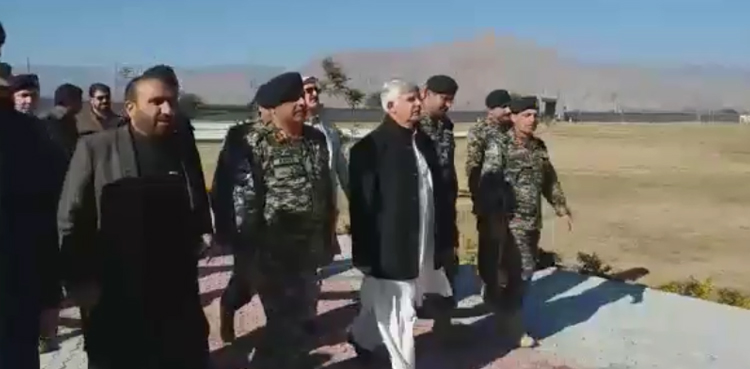 KP CM Mahmood Khan Mohmand visit