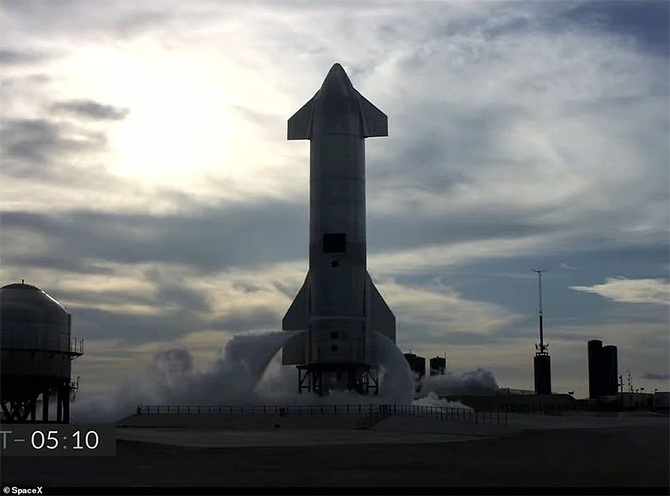 spacex starship sn11 rocket test launch texas