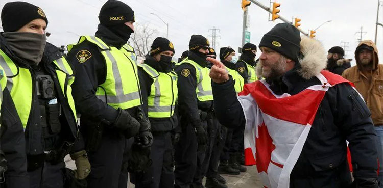 Freedom Convoy, Canada, protesters