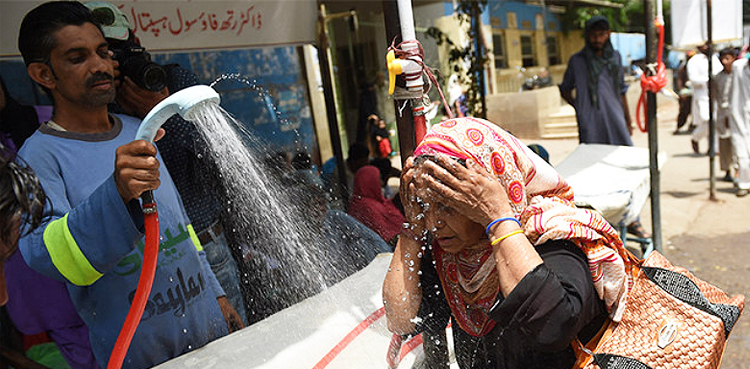 Heatwave conditions, Sindh, PMD 2022