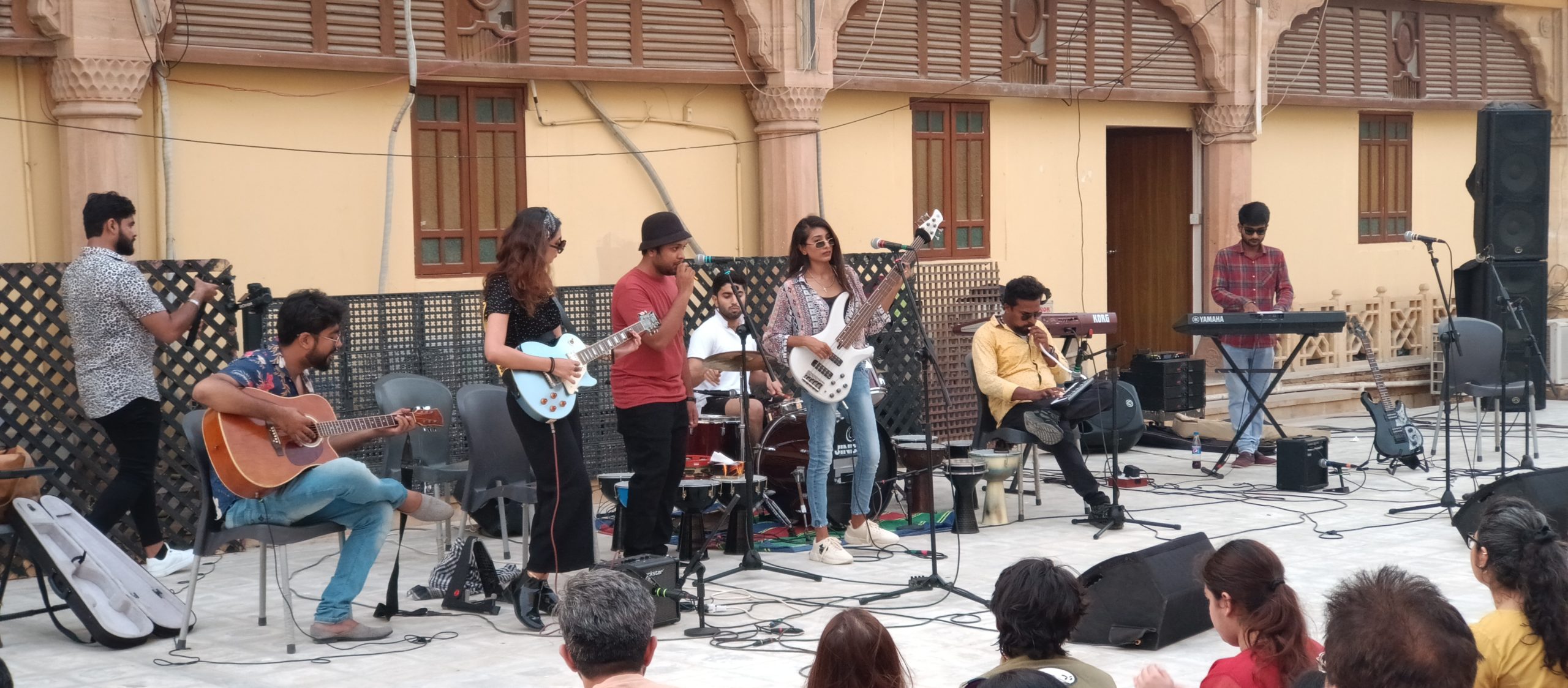 Jamming session at napa on sabeen mahmud day